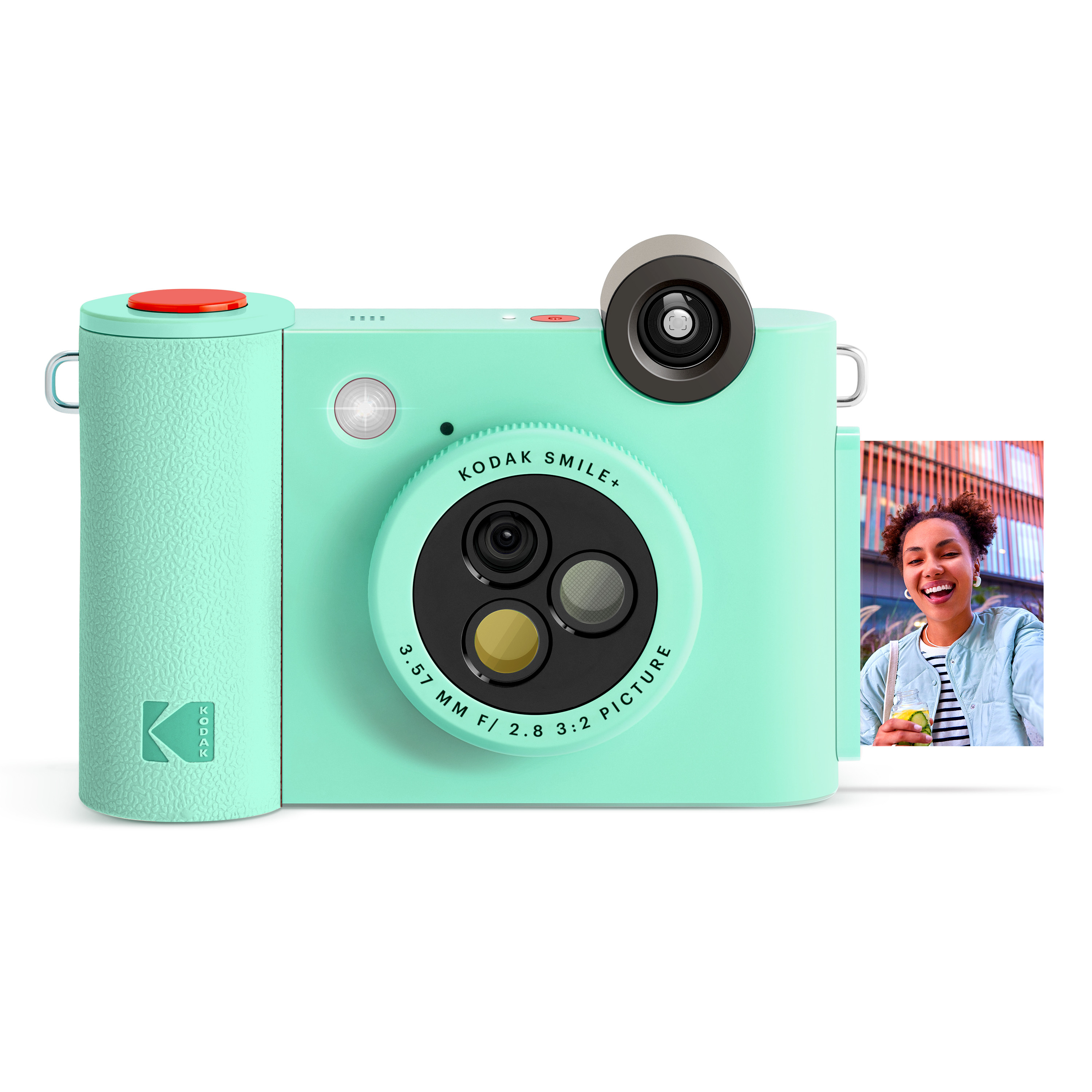 Kodak Smile+ digitális instant fényképezőgép és mobilnyomtató Zöld