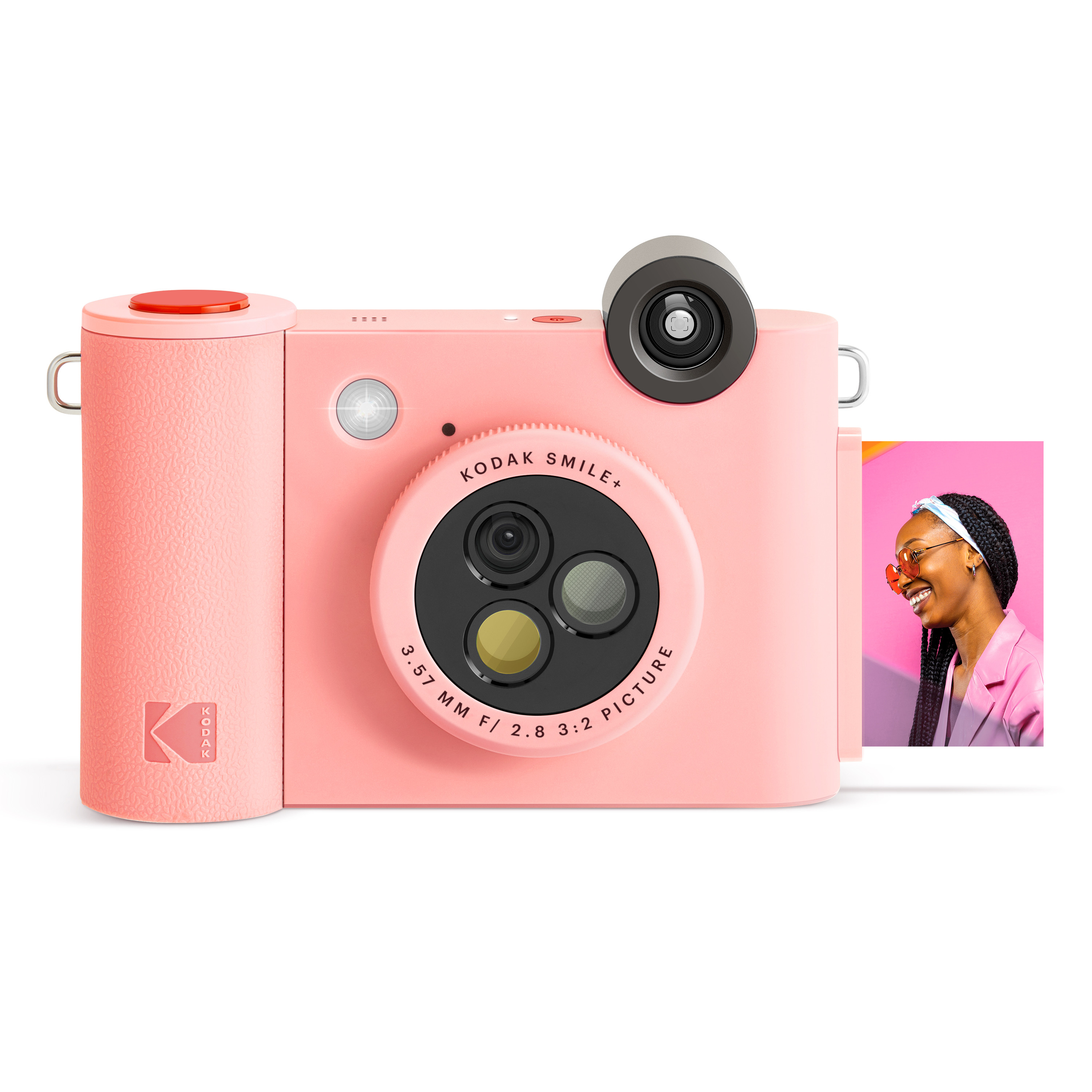 Kodak Smile+ digitális instant fényképezőgép és mobilnyomtató rózsaszín