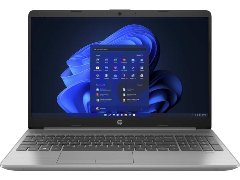 HP250G9, 15.6" FHD AG SVA  250Nits, Intel Core i5 1235U 10C, 8GB, 512GB PCIe SSD, IntelR IrisR Xe, ezüst, WIN11,  3év gar, 6S7A0EA
