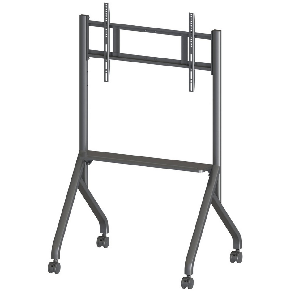 Techly, ICA-TR53LB, Gurulós, Padló, 65-100", LCD/LED kijelzőkhöz, állvány