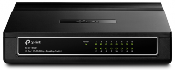 TP-LINK SWITCH TL-SF1016D 16-Port 10/100Mbps Desktop