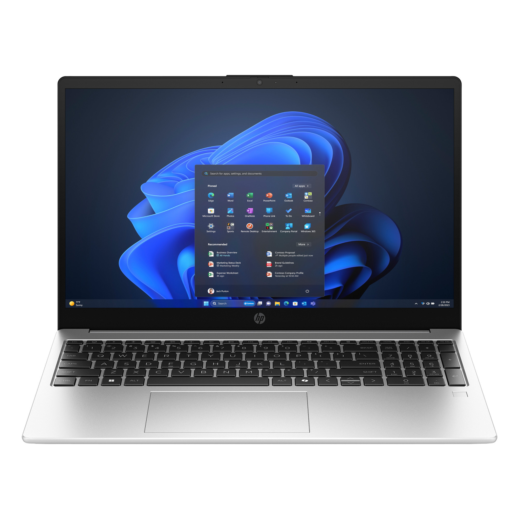 HP255RG10, 15.6" FHD AG UWVA  300Nits, AMD Ryzen3 7335U, 8GB, 512GB PCIe SSD, AMD RadeonT 660M, ezüst, DOS,háttérvilágításos billentyűzet, 3 év gar