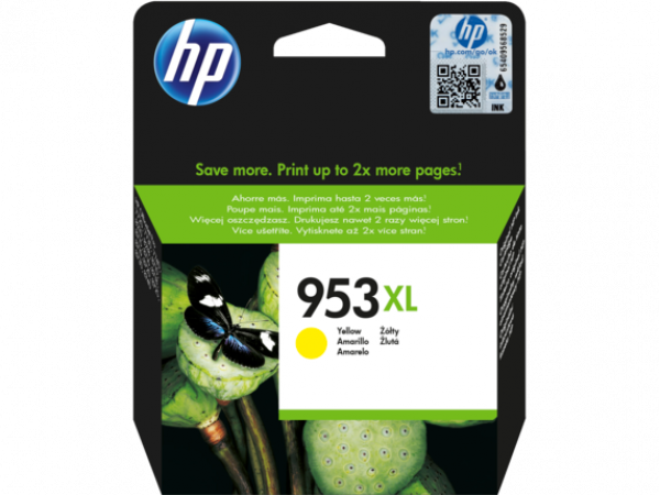 HP F6U18AE Tintapatron Yellow 1.450 oldal kapacitás No.953XL