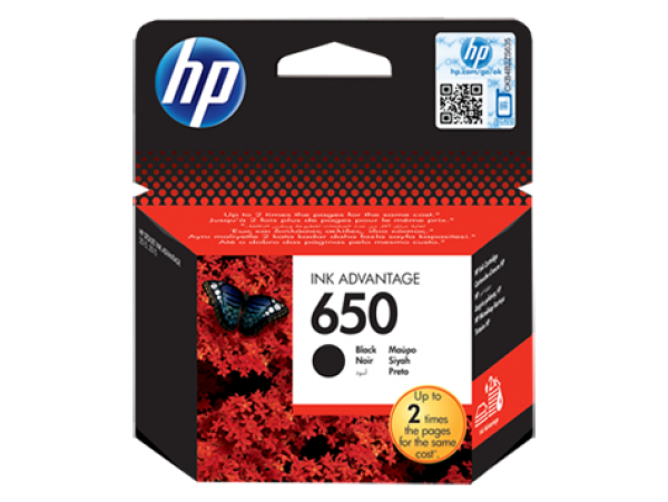 HP CZ101AE Tintapatron Black 360 oldal kapacitás No.650