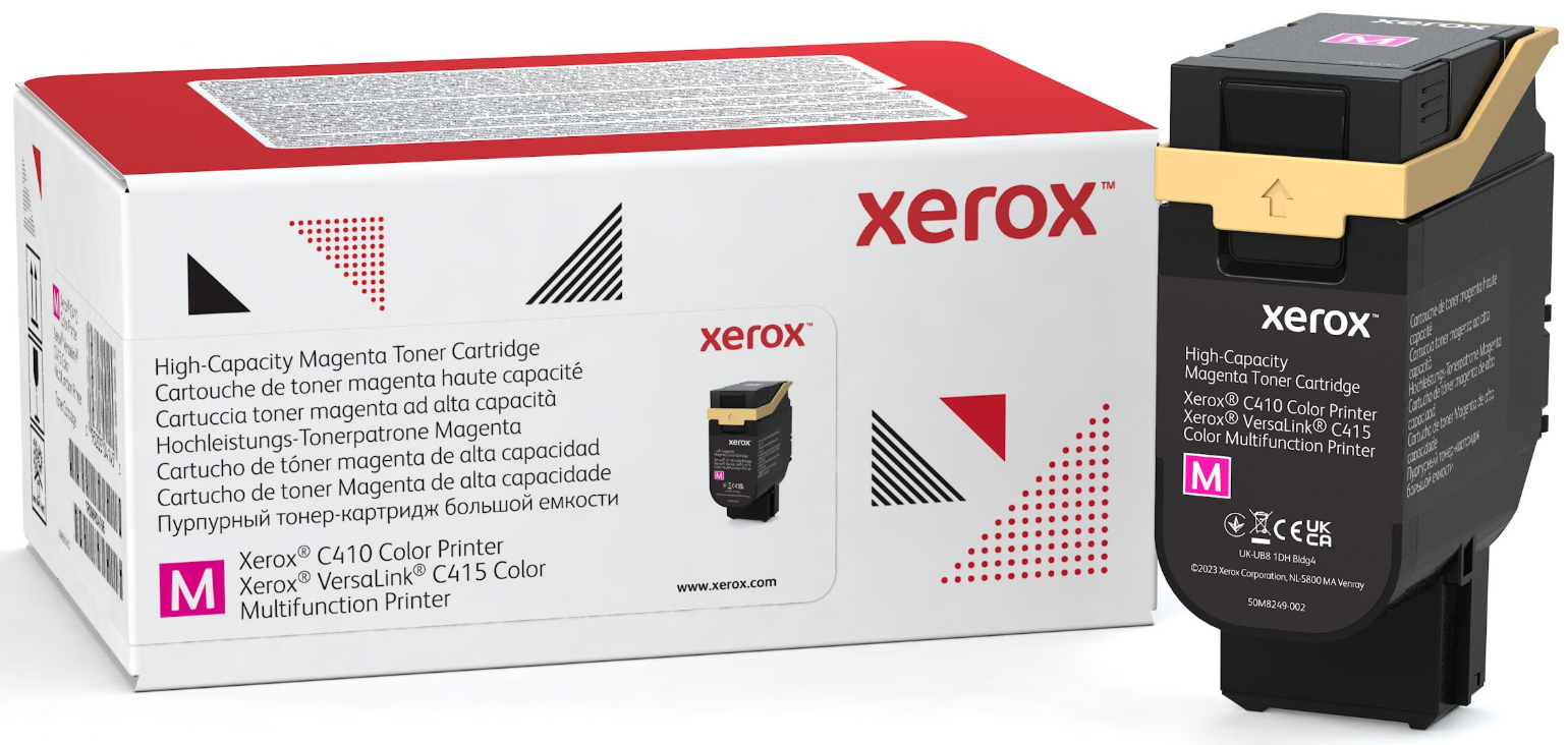 Xerox C415 toner Magenta 7000 oldalra