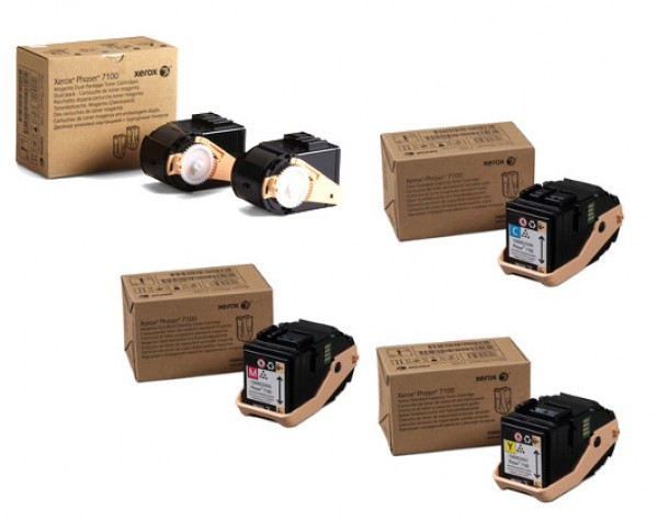Xerox Phaser 7100 Toner Cyan Duo Pack  2x4,5K