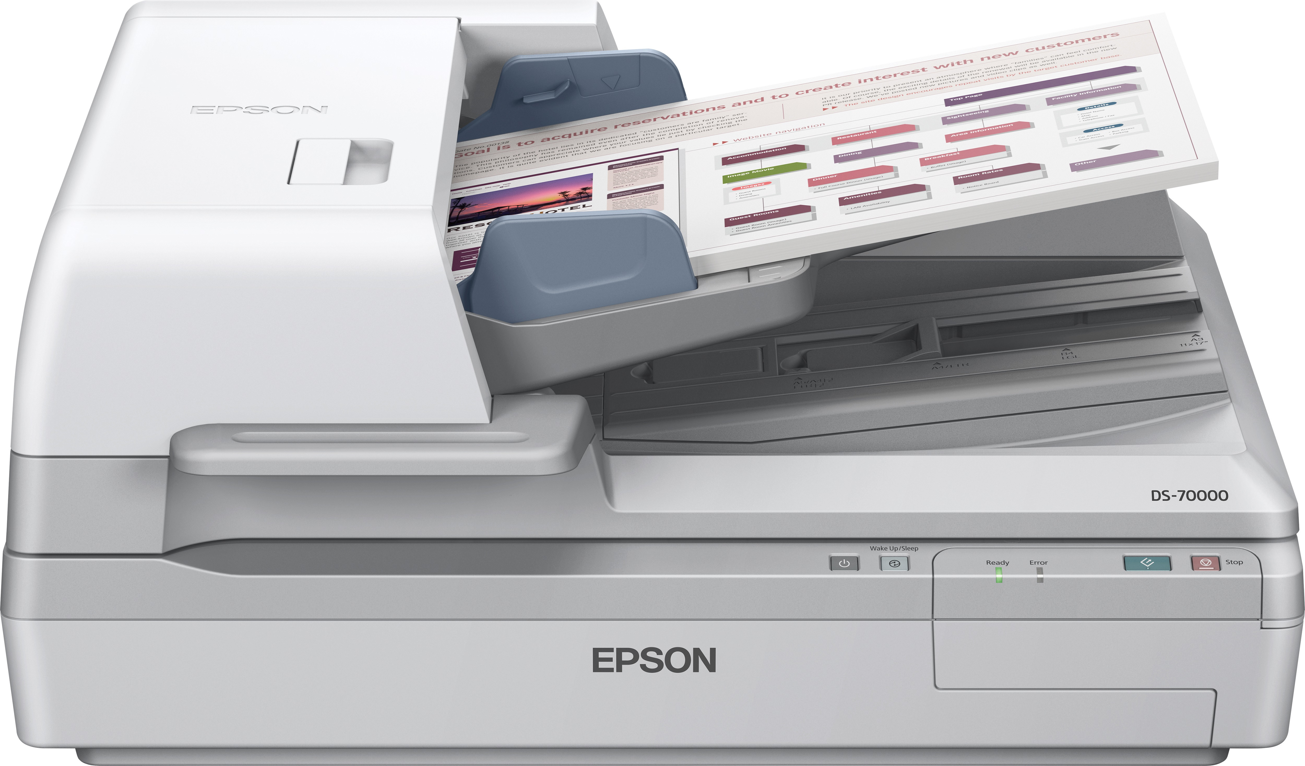 Epson Workforce DS-70000 A/3 Szkenner