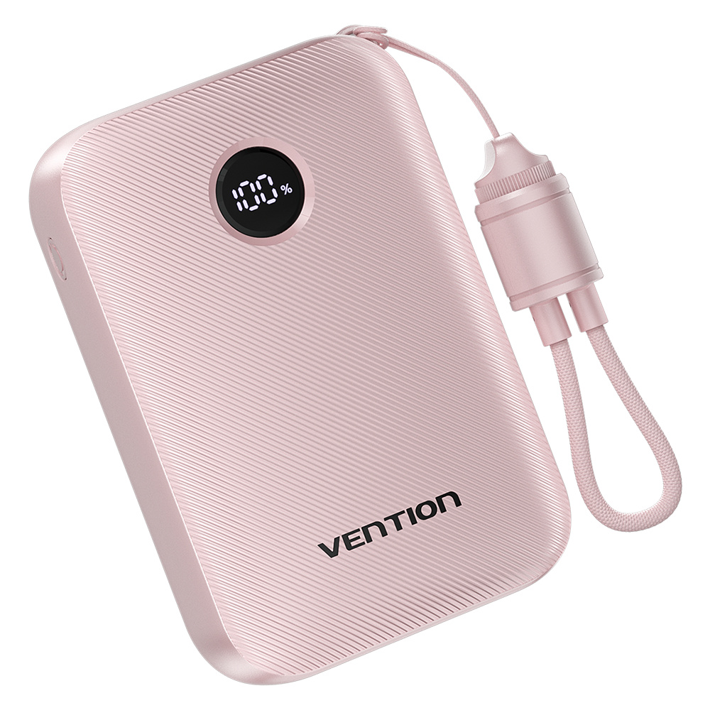 Vention FKBP0-C 20000mah, (rózsaszín,22,5W), powerbank