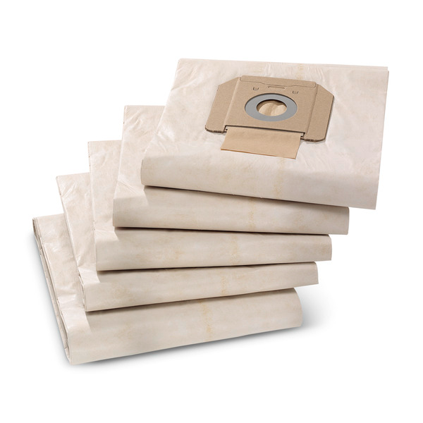 Karcher Papír porzsák 5db NT 48, NT 65, NT 70, NT 72, NT 75,NT 80 porszívókhoz