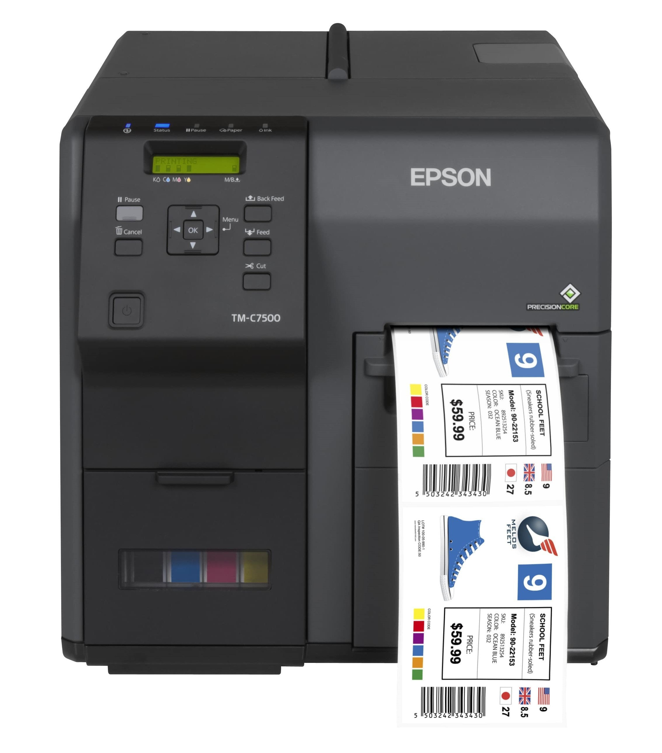 Epson ColorWorks C7500 színes tintasugaras címke nyomtató