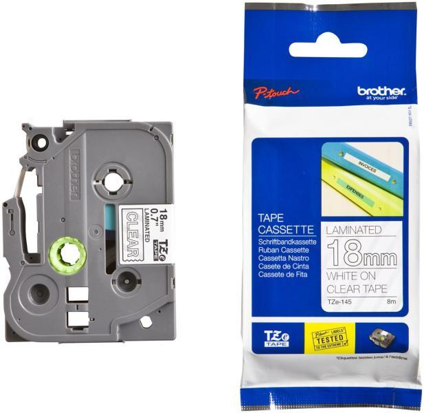 Brother TZe-145 18 mm széles 8 m hosszú szalagkazetta
