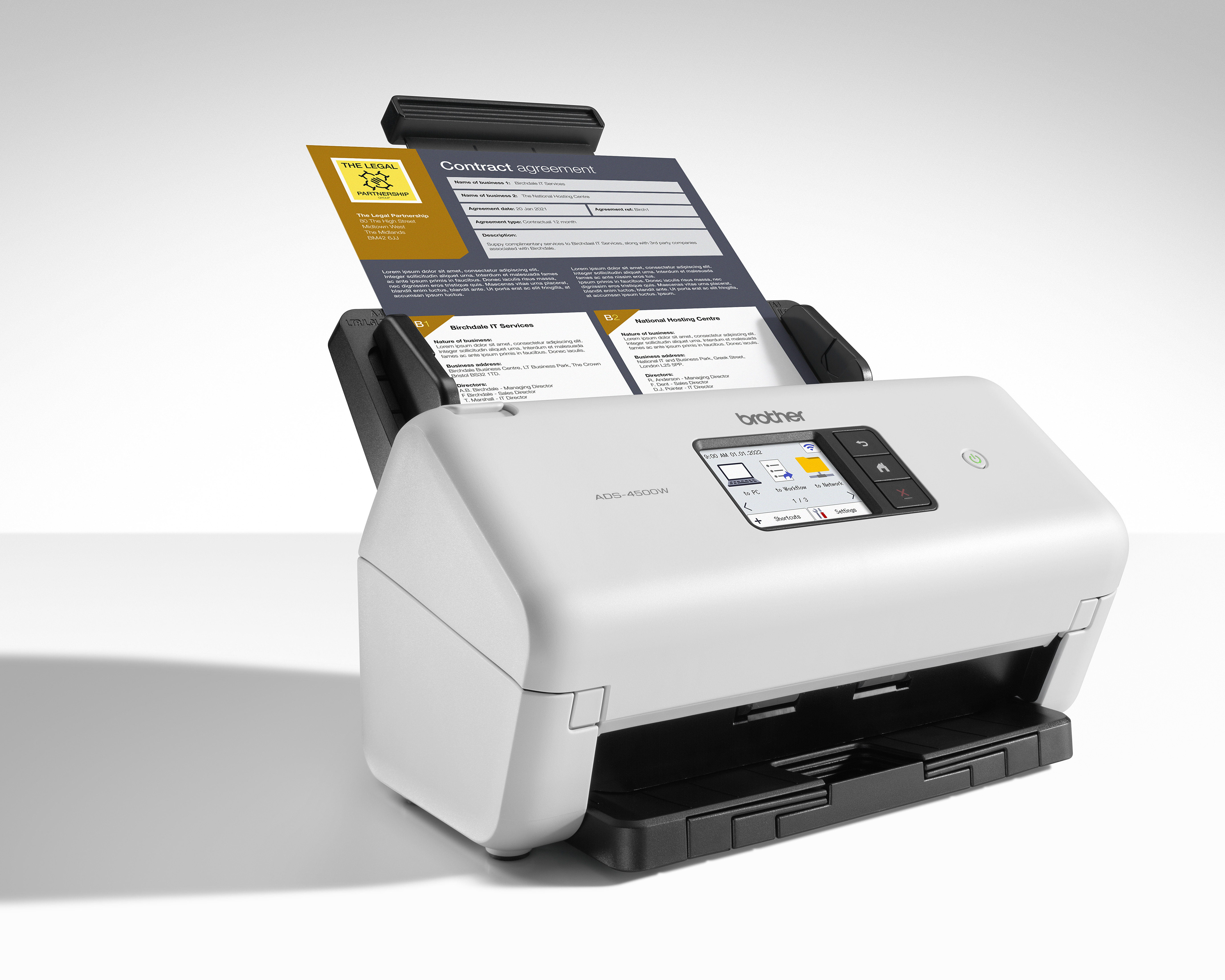 Brother ADS4500W szkenner