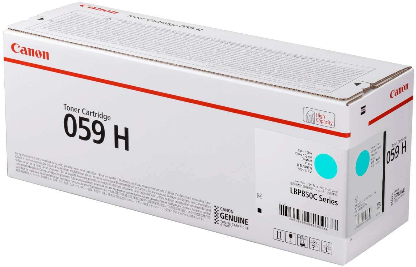 Canon CRG059H Toner Cyan 13.500 oldal kapacitás