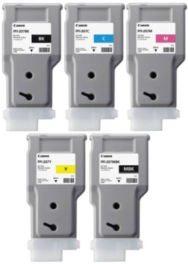 Canon PFI-207 Cartridge Cyan 300ml