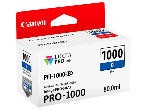 Canon PFI-1000 Cartridge Blue 80ml