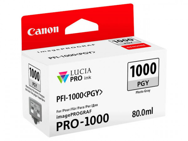 Canon PFI-1000 Cartridge Photo Grey 80ml
