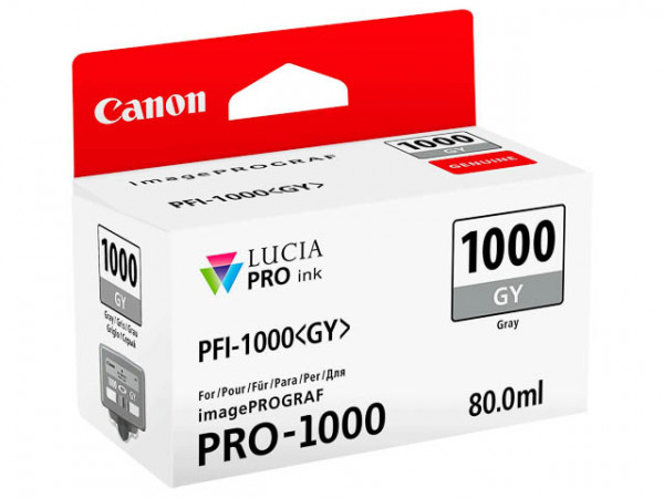 Canon PFI-1000 Cartridge Grey 80ml
