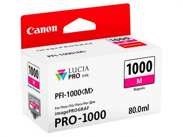 Canon PFI-1000 Cartridge Magenta 80ml