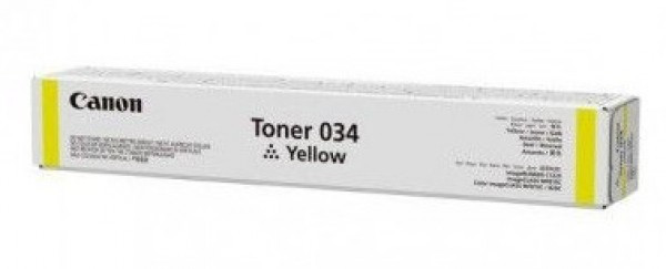Canon 034 Toner Yellow 7.300 oldal kapacitás