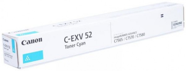 Canon C-EXV52 Toner Cyan 66.500 oldal kapacitás