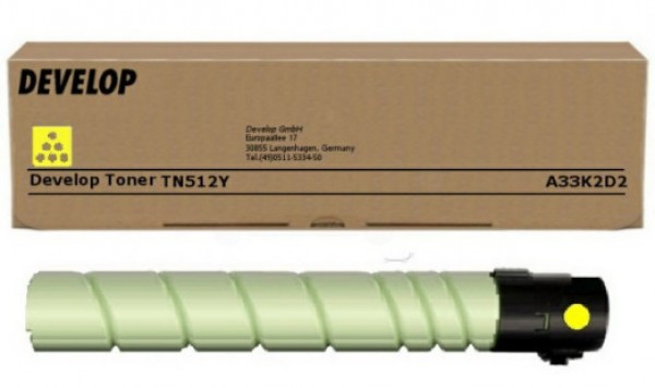 Develop TN512Y Toner Yellow 26.000 oldalra