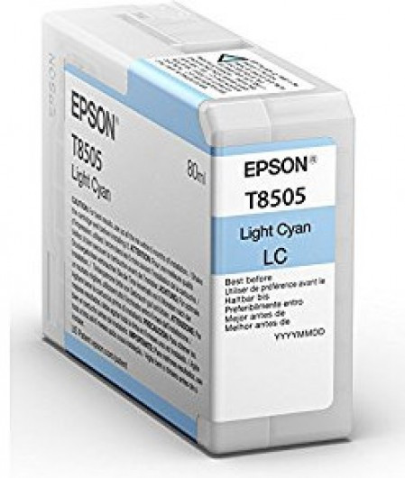 Epson T8505 Tintapatron Light Cyan 80ml