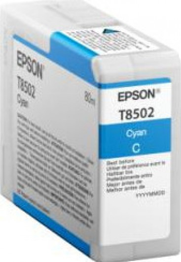 Epson T8502 Tintapatron Cyan 80ml