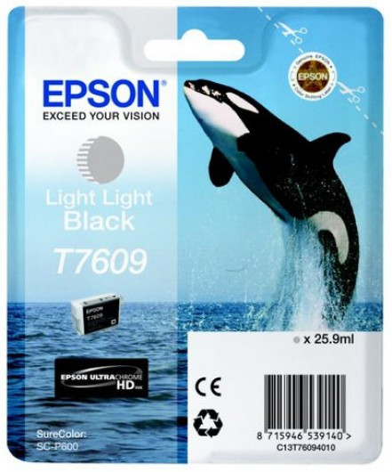 Epson T7609 Tintapatron Light Light Black 25,9ml