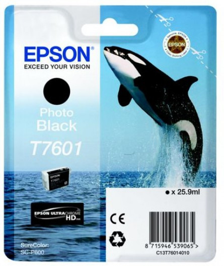 Epson T7601 Tintapatron Photo Black 25,9ml