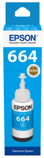Epson T6642 Tinta Cyan 70ml No.664