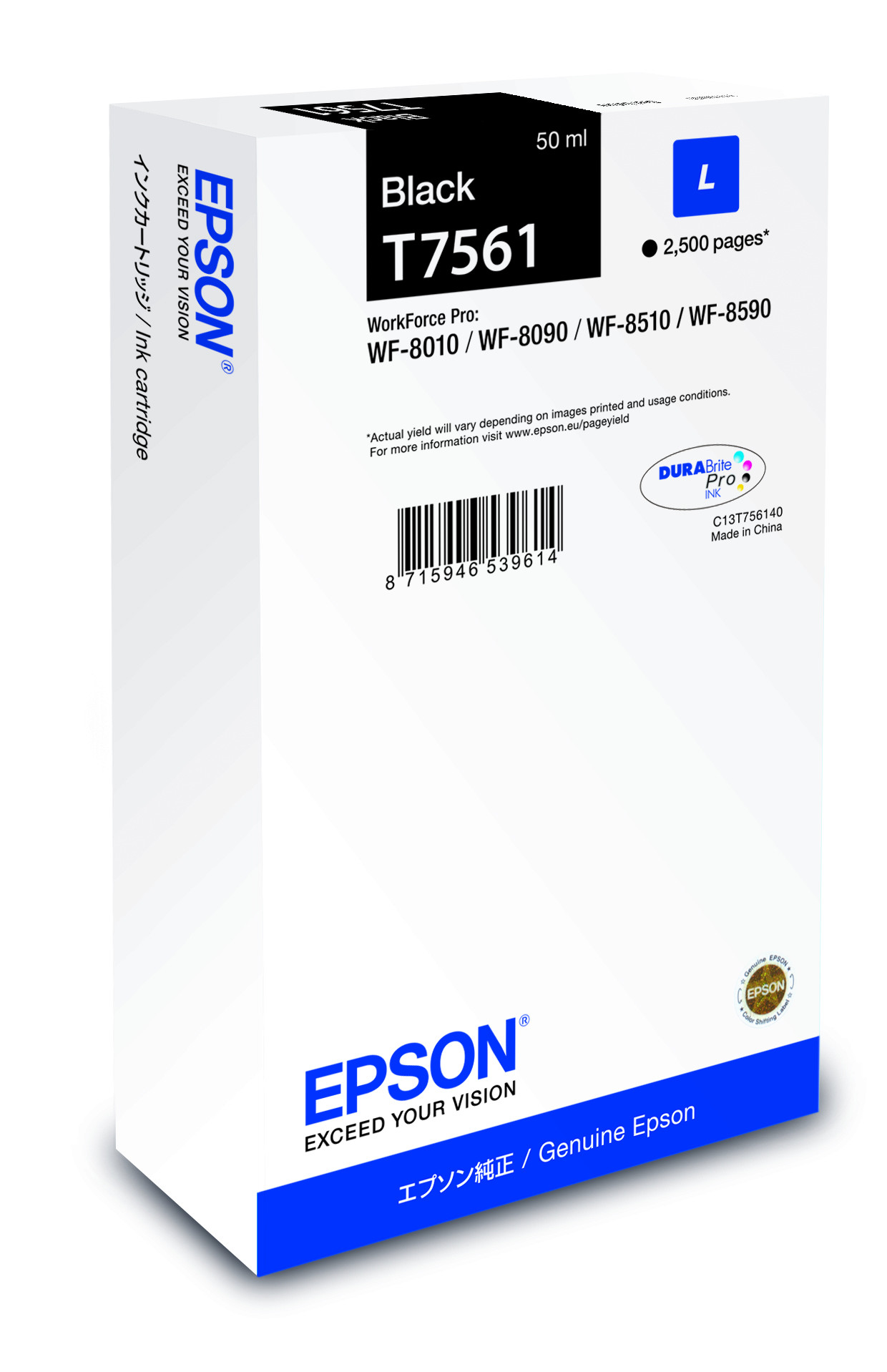 Epson T7561 Patron Black 2,5K /o/