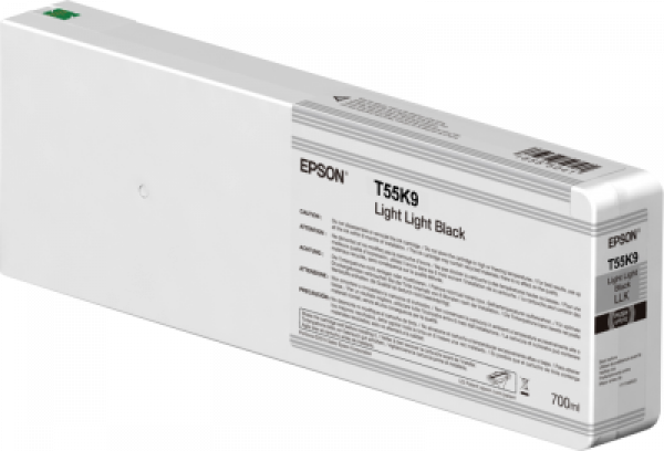 Epson T55K900 Patron L.Light Black 700ml eredeti