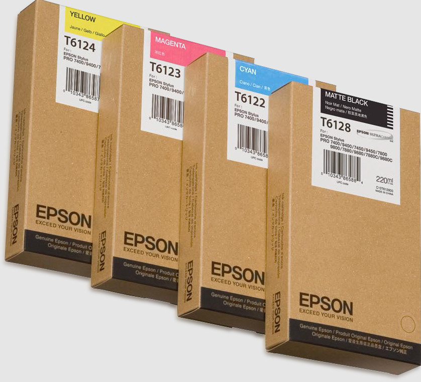 Epson T6128 Patron Matt Bk 220ml /o/