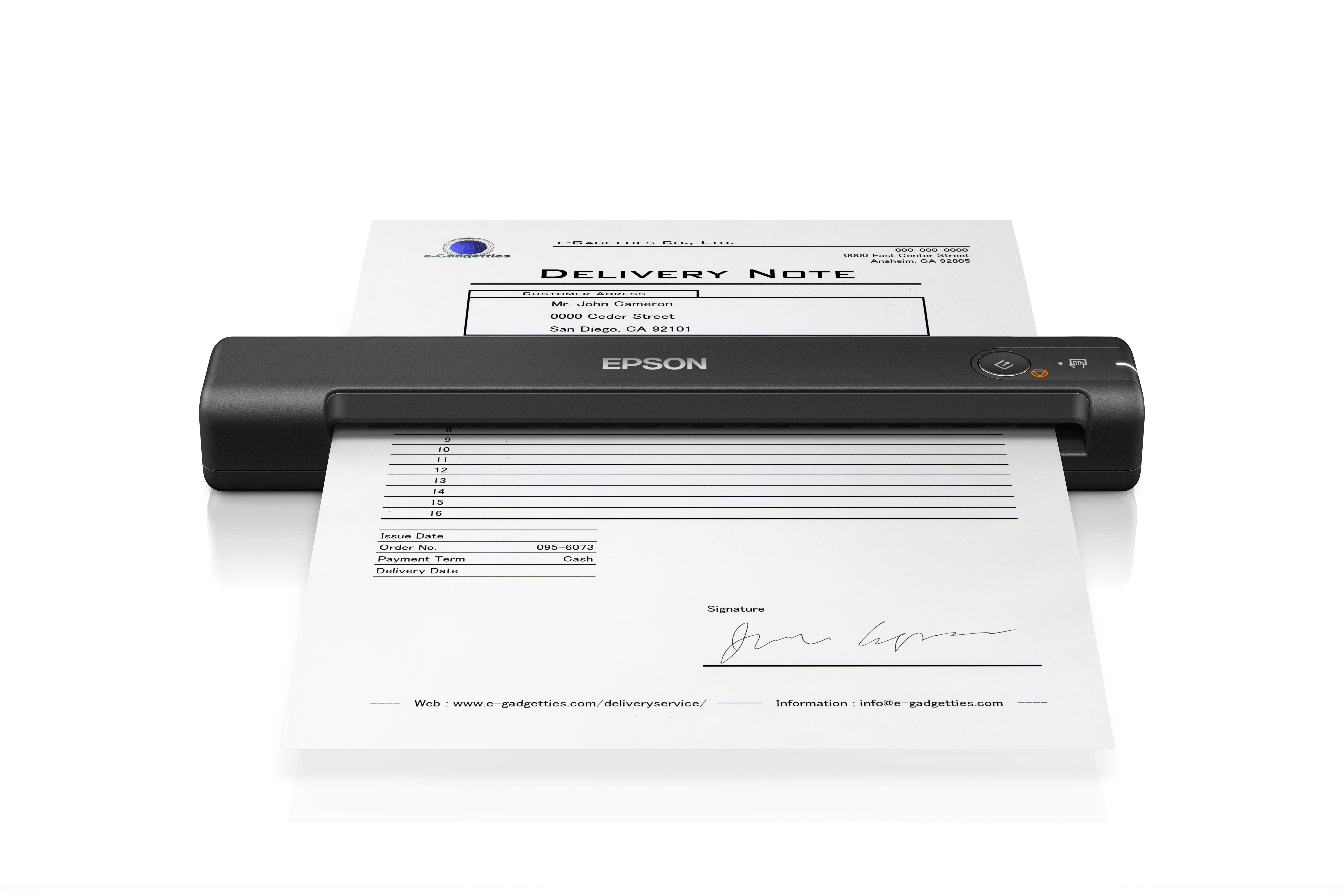Epson WorkForce ES-50 mobil/hordozható szkenner