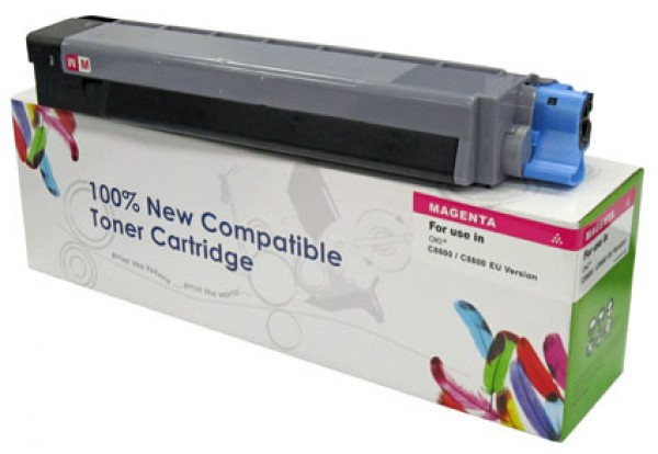 Utángyártott OKI C810 Toner Magenta 8.000 oldal kapacitás  CartridgeWeb