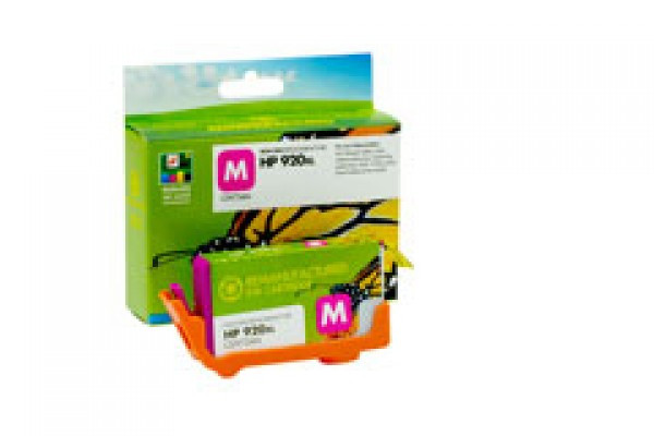 Utángyártott HP CD973A Tintapatron Magenta SCC No.920XL