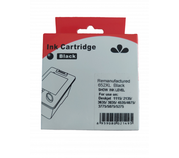 Utángyártott HP 51645A /C6615 Tintapatron Bk No.45 show ink level WHITW BOX