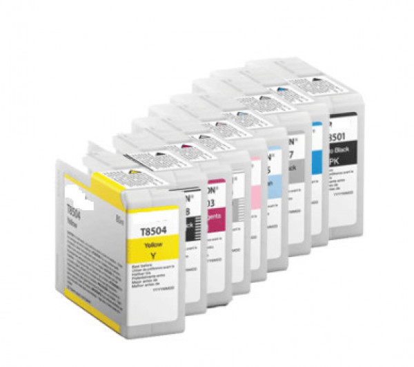 Utángyártott EPSON T8502 Patron Cyan 80ml IK