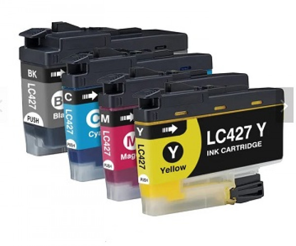 Utángyártott BROTHER LC427BK Tintapatron Black 3.000 oldal kapacitás IK