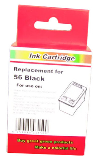 Utángyártott HP C8727A Patron Black WHITE BOX No.27