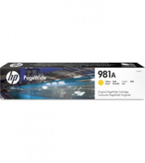 HP J3M70A Tintapatron Yellow 6.000 oldal kapacitás No.981A