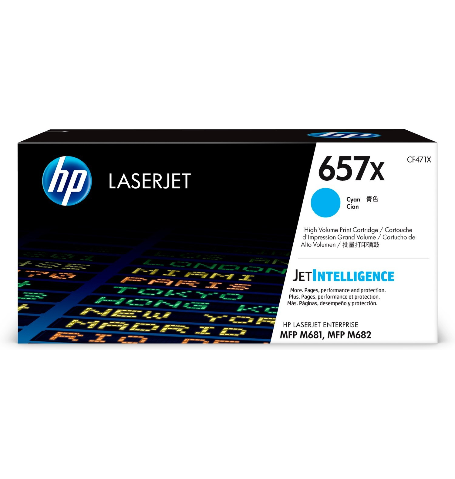 HP CF471X Toner Cyan 23.000 oldal kapacitás No.657X