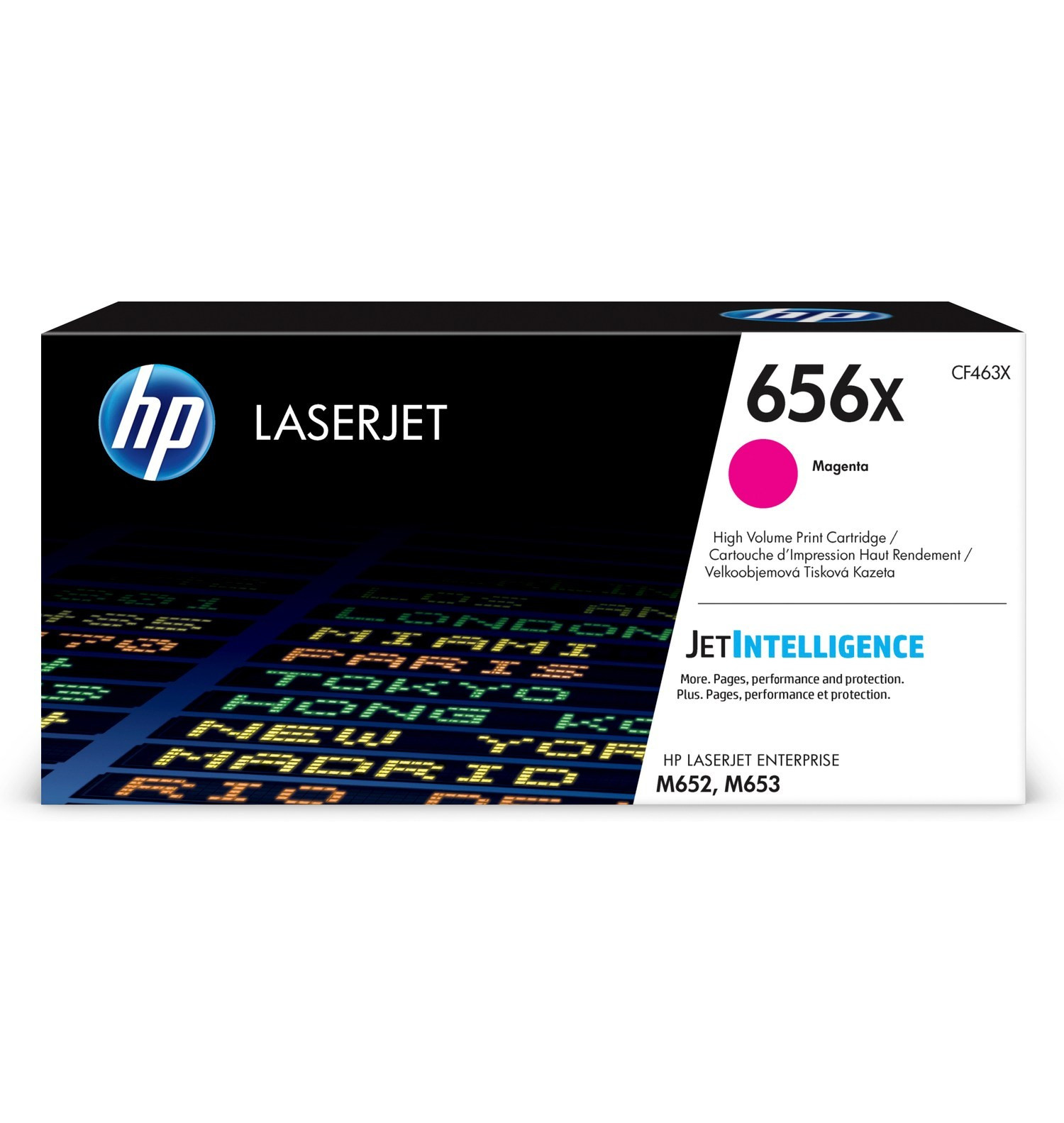HP CF463X Toner Magenta 22.000 oldal kapacitás No.656X