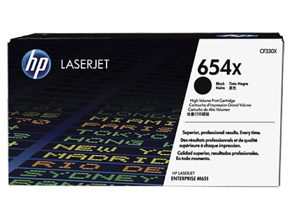 HP CF330X Toner Black 20.500 oldal kapacitás No.654X