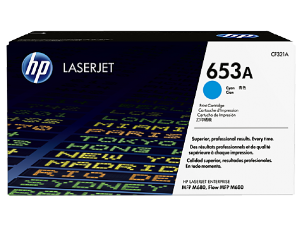 HP CF321A Toner Cyan 16.500 oldal kapacitás No.653A