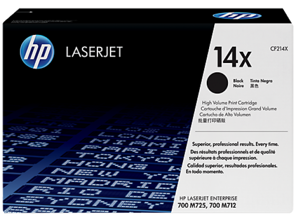 HP CF214X Toner Black 17.500 oldal kapacitás No.14X
