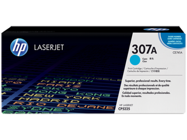 HP CE741A Toner Cyan 7.300 oldal kapacitás No.307A