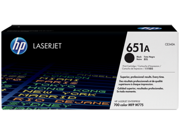 HP CE340A Toner Black 13.500 oldal kapacitás No.651A