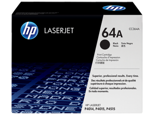 HP CC364A Toner Black 10.000 oldal kapacitás No.64A