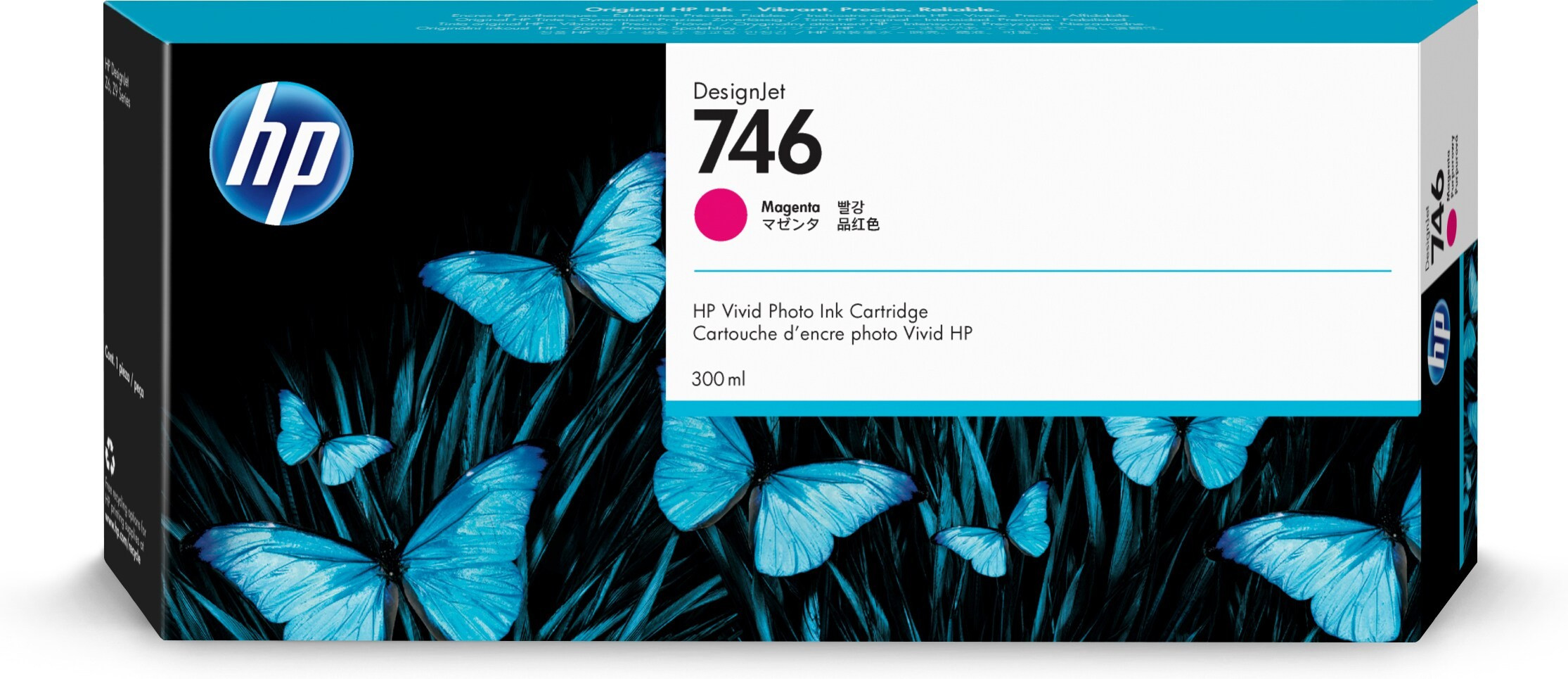 HP P2V78A Patron Magenta No.746